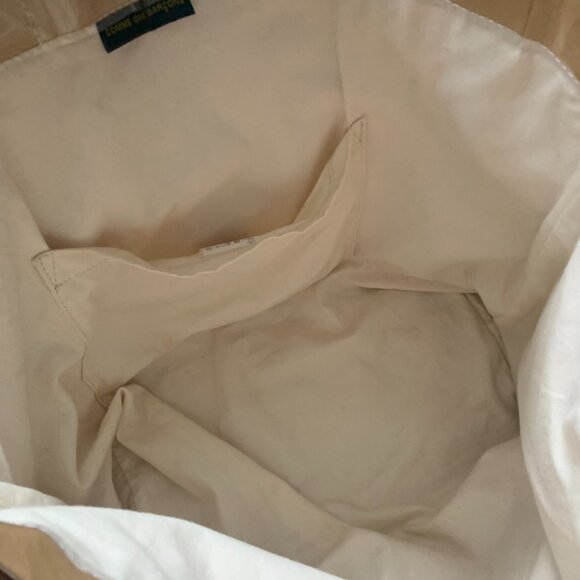 Comme des Garçons paper PVC tote bag - Picture 6 of 9